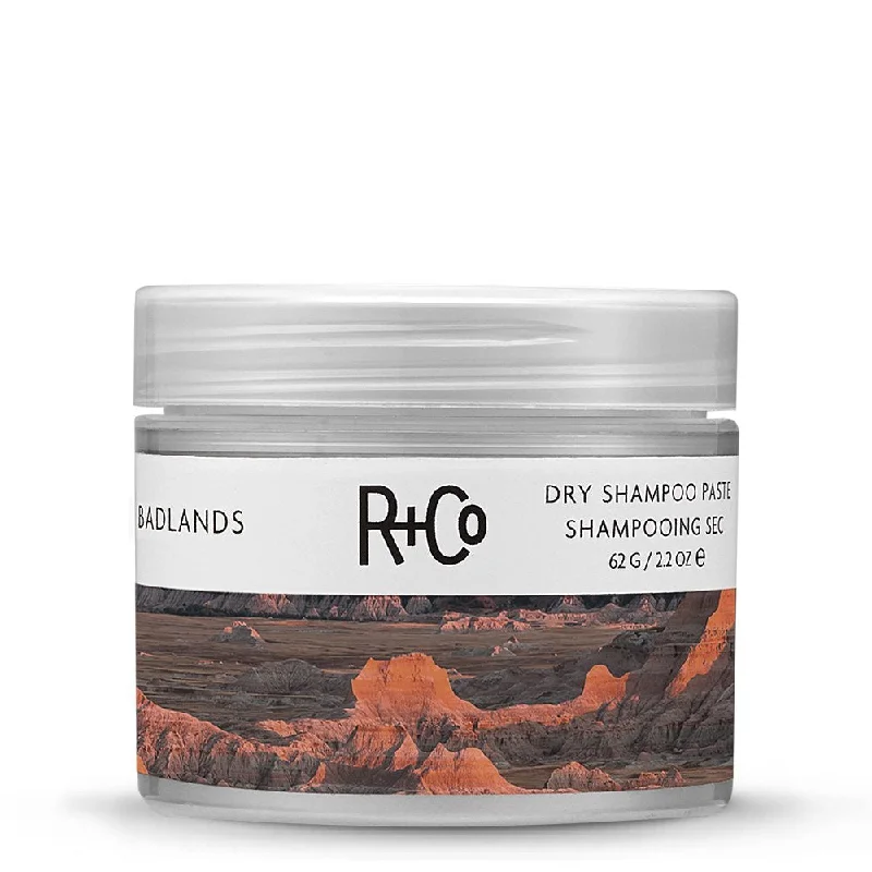 Breakage calming lotion-R+Co Badlands Dry Shampoo Paste Volumizing Texture and Oil Absorber 2.2 Oz