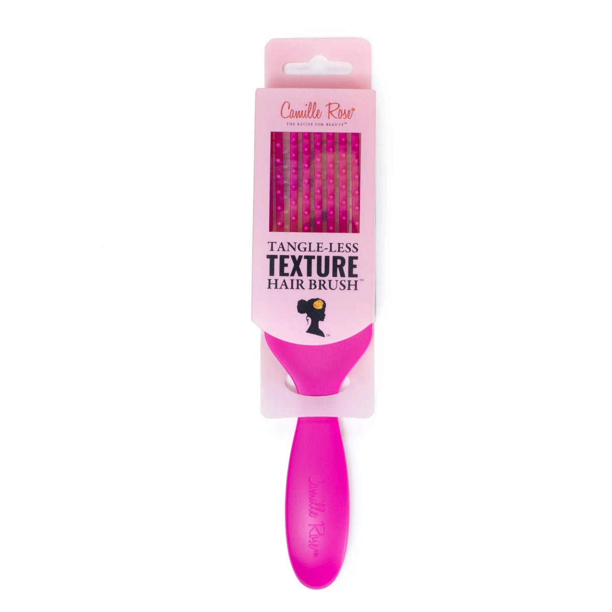 Camille Rose Tangle-less Texture Hair Brush - Pink