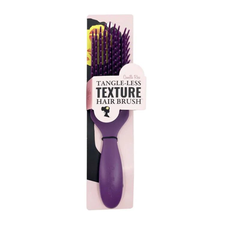 Camille Rose Tangle-less Texture Hair Brush - Purple