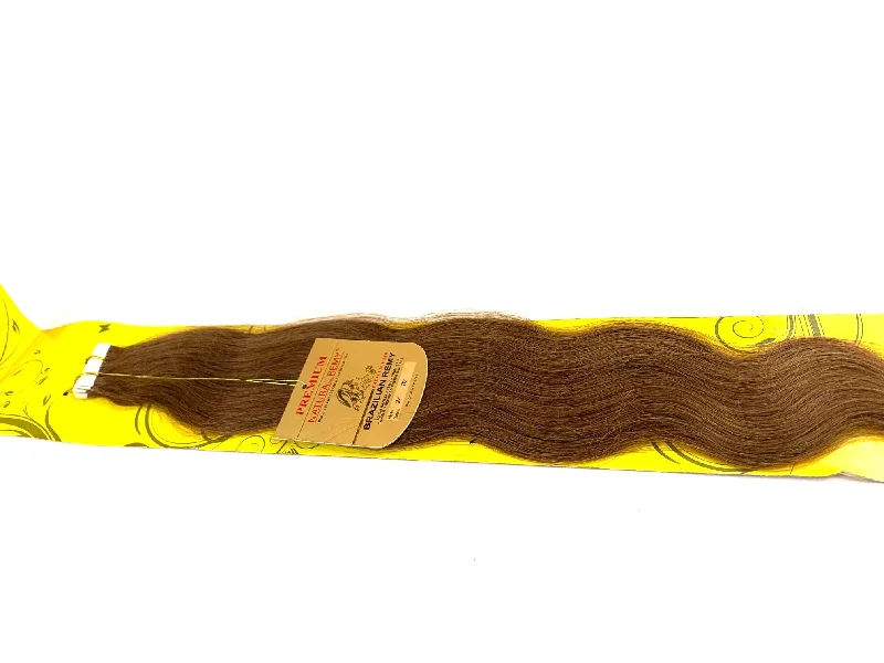 Flake soothing lotion-TAPE IN . HAIR EXTENSIONS .PREMIUM NATURAL .BRAZILIAN REMY 24 INCH  # 33