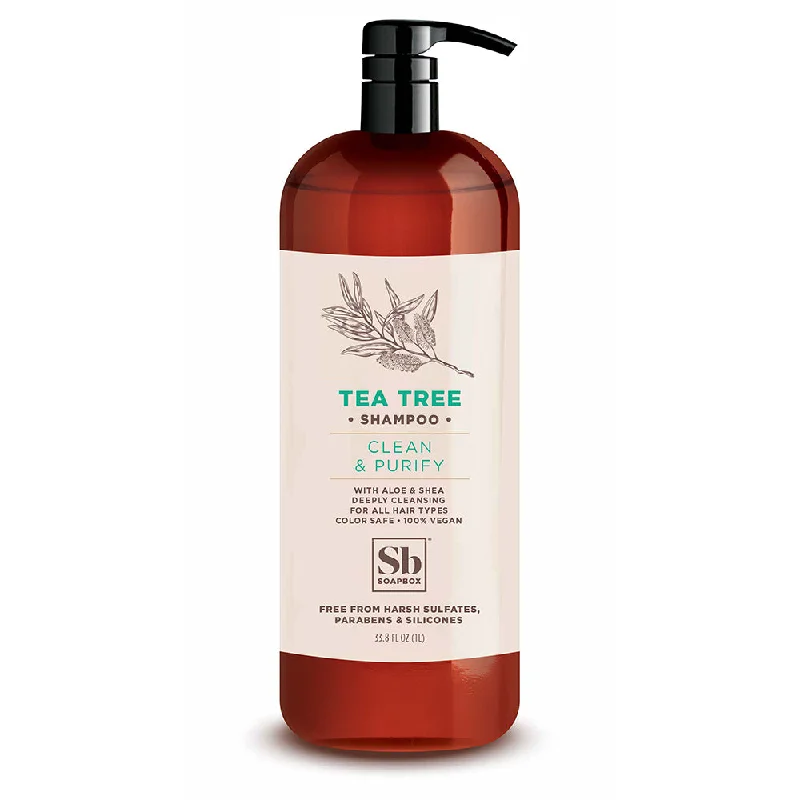 Hydrating rinse-Tea Tree & Mint Scalp Balancing Shampoo - 1 Liter