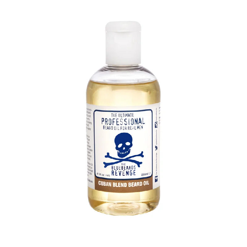 Hair care routine for bounce back-The Bluebeards Revenge Cuban Blend Beard Oil 250ml