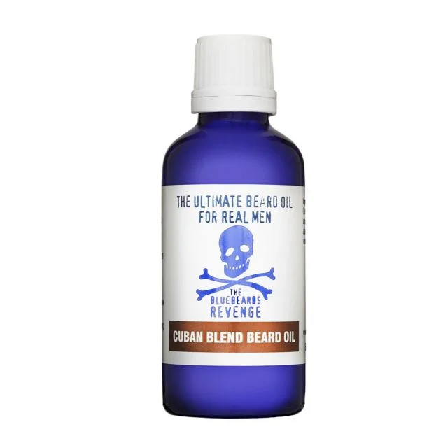 Hair care tips for curl gloss-The Bluebeards Revenge Cuban Blend Beard Oil 250ml