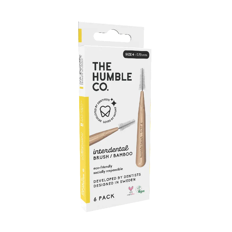 The Humble Co Interdental Brush Bamboo - size 4