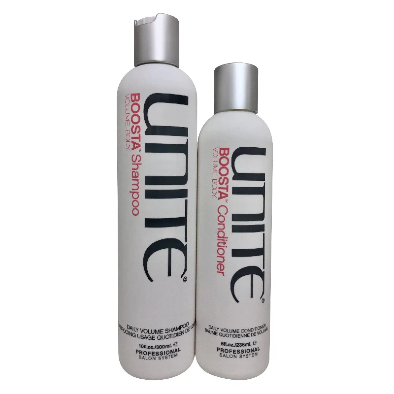 Scalp refining shampoo-Unite Boosta Daily Volumizing Shampoo 10 oz & Conditioner 8 oz Duo