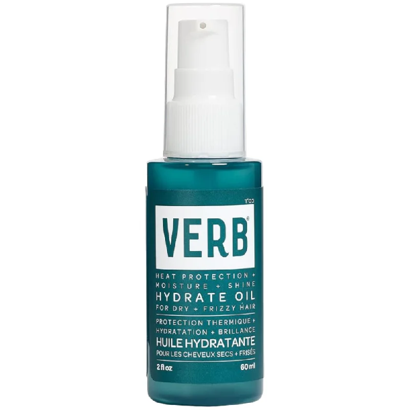 Hair care tips for scalp hydration-Verb Hydrate Oil 2 oz