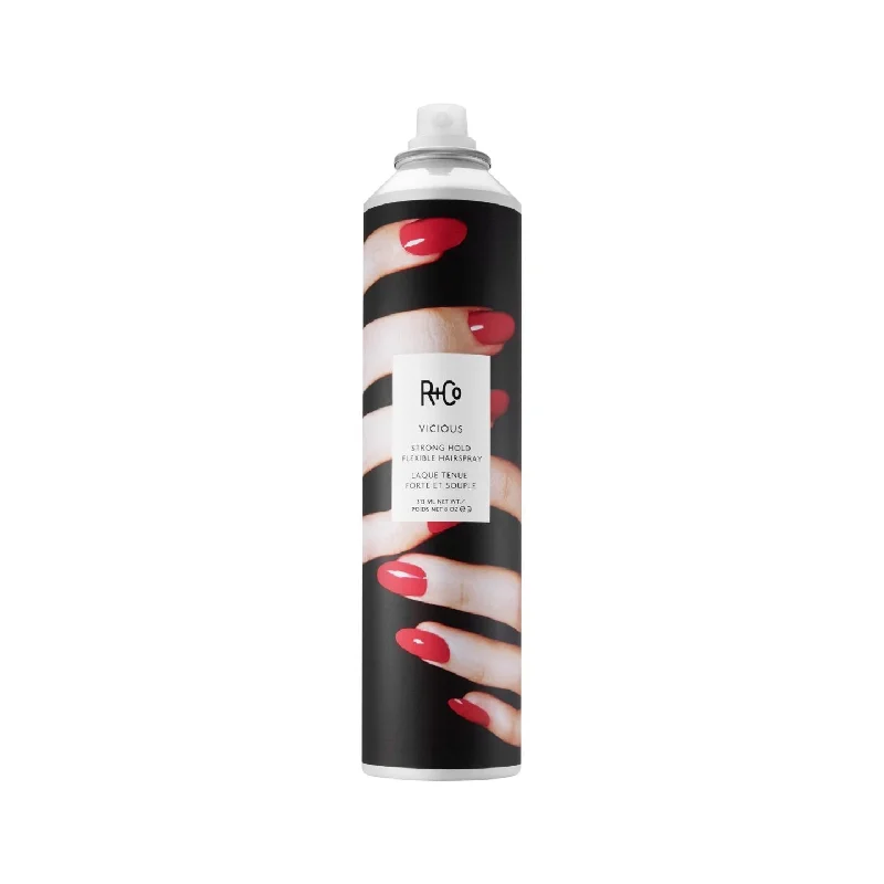 Scalp refining lotion-R+Co Vicious Strong Hold Hairspray