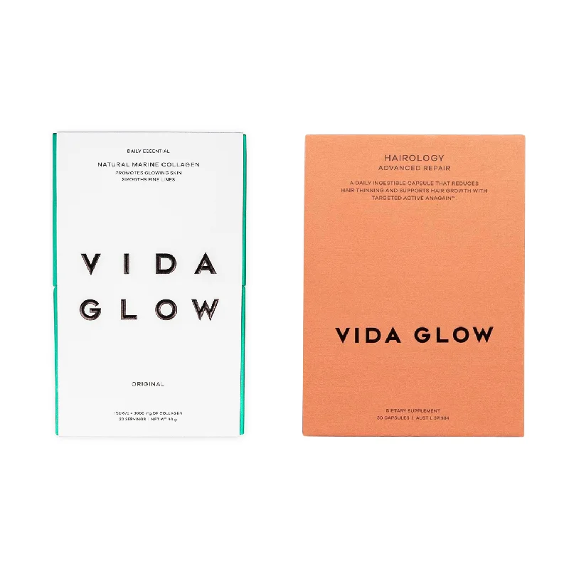 Texture enhancing lotion-Vida Glow Hair Revival Duo