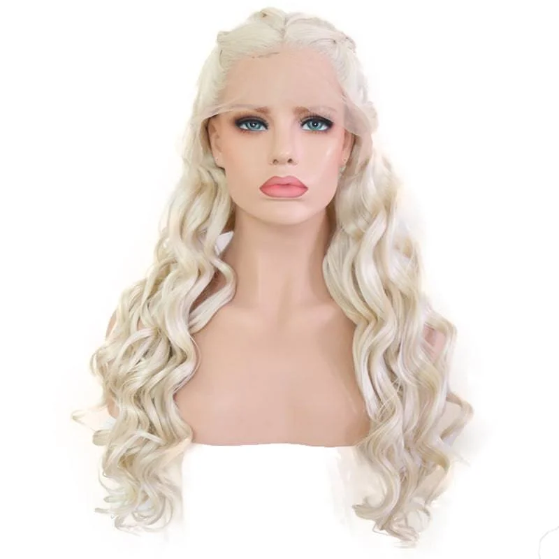 Synthetic wigs for timeless look-VIP - Synthetic Lace Front Wig