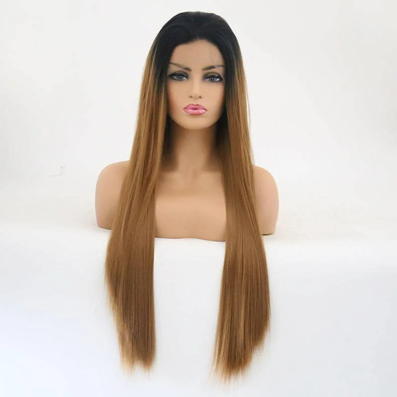 Synthetic wigs with vibrant texture-VIP - Synthetic Lace Front Wig