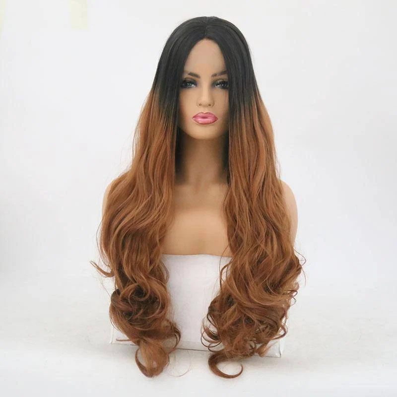 Synthetic wigs for relaxed vibes-VIP - Synthetic Lace Front Wig