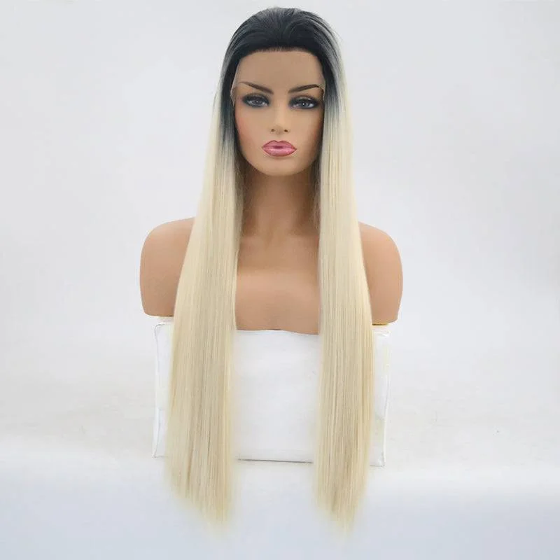 Synthetic wigs for sporty vibe-VIP - Synthetic Lace Front Wig