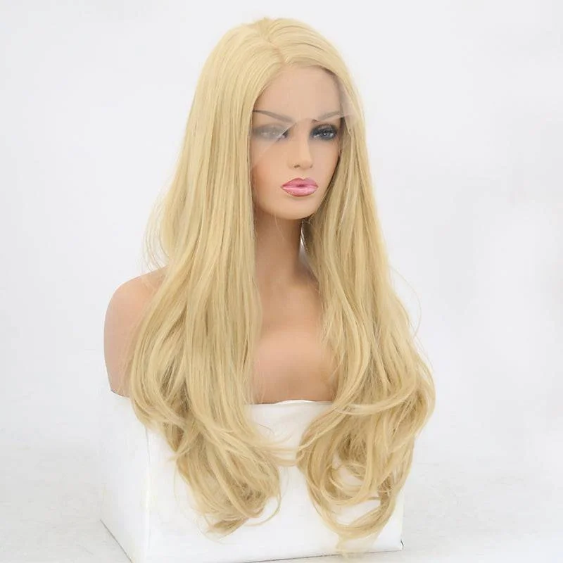 Synthetic wigs with adjustable straps-VIP - Synthetic Lace Front Wig