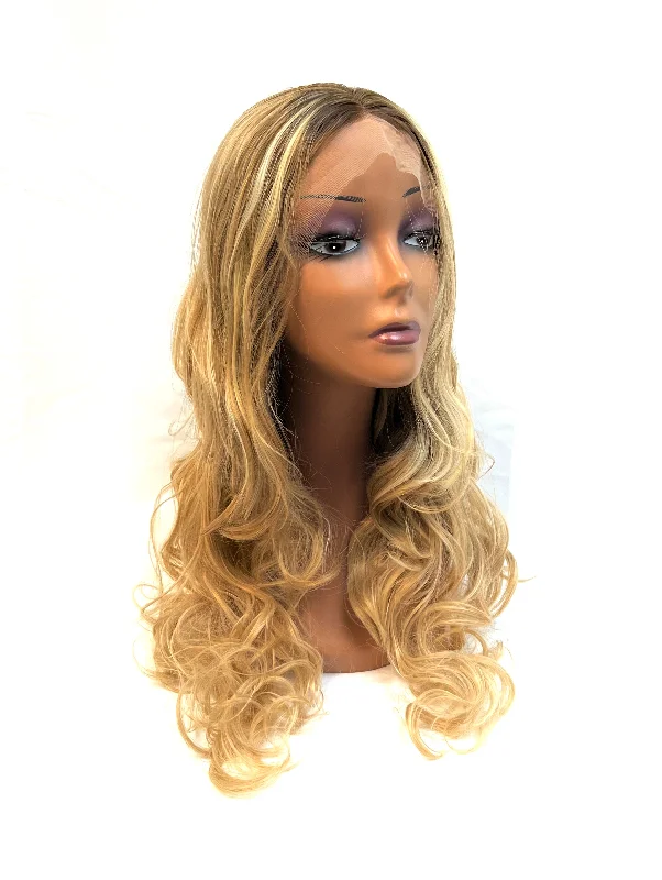 Synthetic wigs with sleek texture-VIP - Synthetic Lace Front Wig