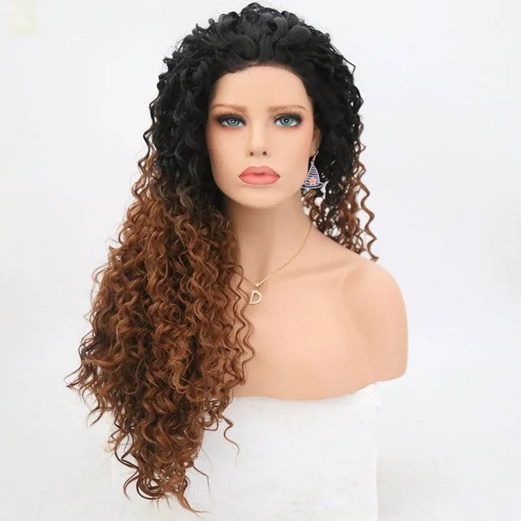 Synthetic wigs with loose layers-VIP - Synthetic Lace Front Wig