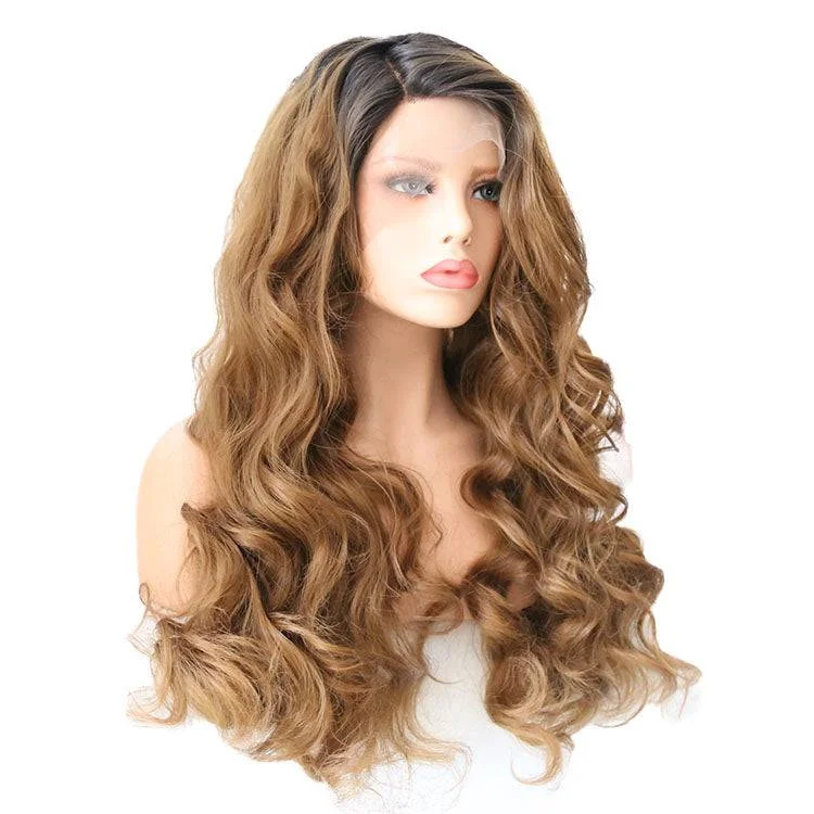 Synthetic wigs with dense strands-VIP - Synthetic Lace Front Wig