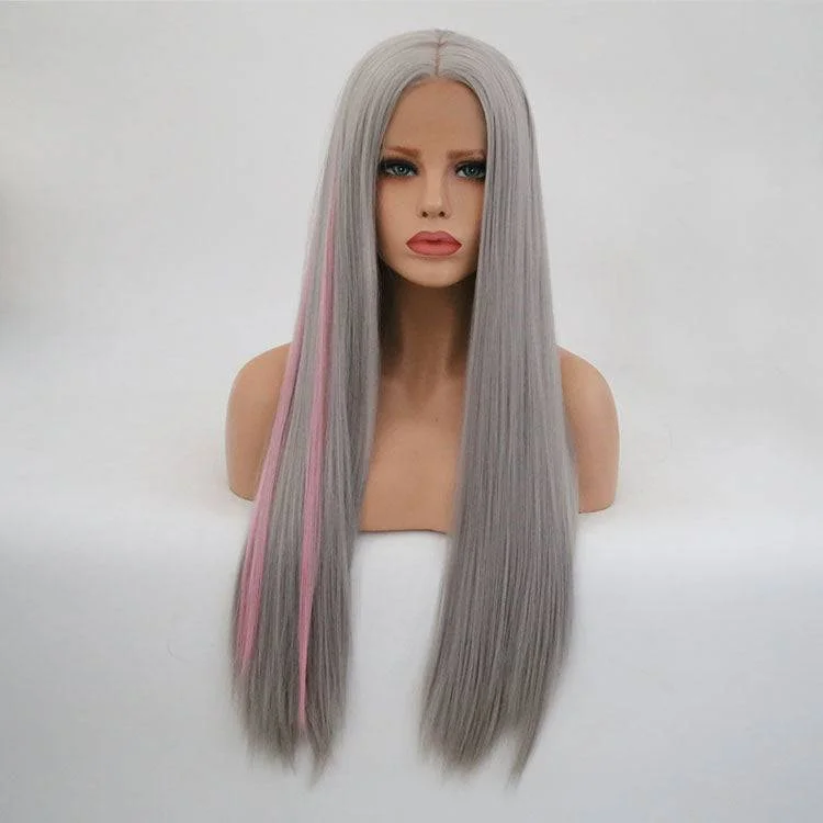 Synthetic wigs for ballet-VIP - Synthetic Lace Front Wig