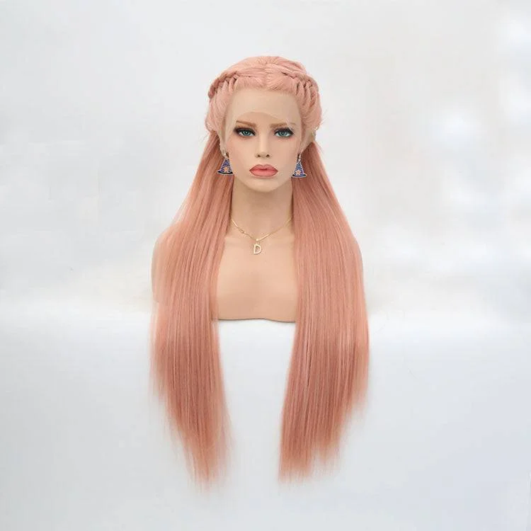 Synthetic wigs with sharp texture-VIP - Synthetic Lace Front Wig