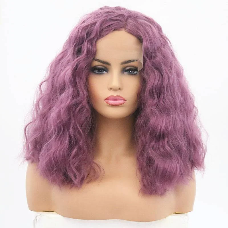 Synthetic wigs with blunt layers-VIP - Synthetic Lace Front Wig