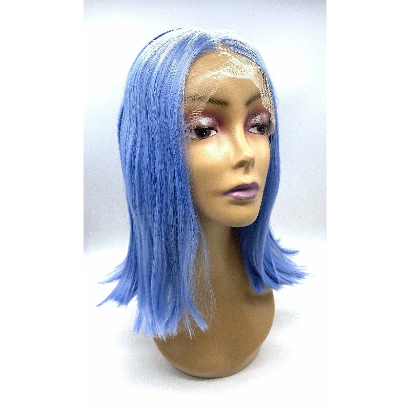 Synthetic wigs with electric blue-VIP - Synthetic Lace Front Wig