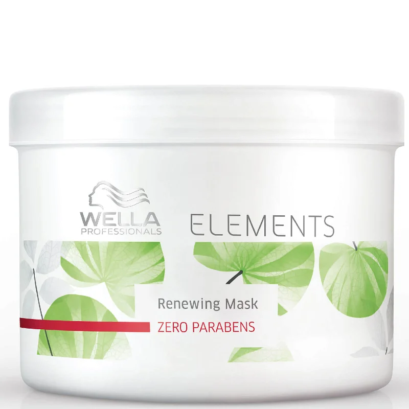 Moisturizing hair care for seniors-Wella Elements Renew Mask 500ml