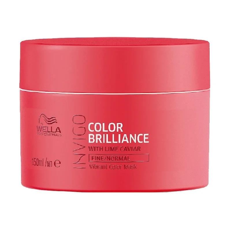 Hair care tips for scalp comfort-Wella Invigo Brilliance Mask Fine 150ml