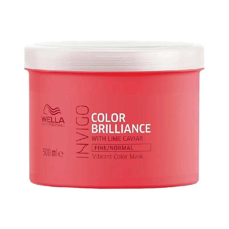 Best hair care for hair moisture-Wella Invigo Brilliance Mask Fine 500ml