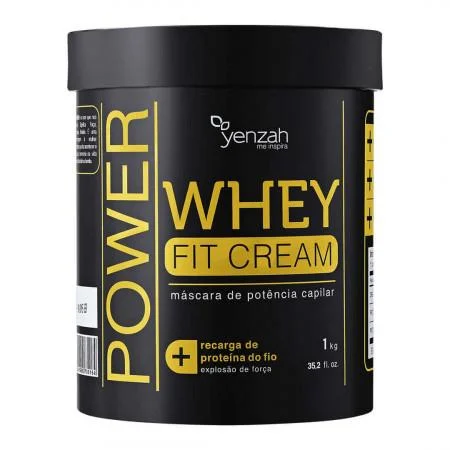 Best conditioner for high humidity-Protein Wires Recharge Power Whey Fit Reconstruction Cream Mask 1Kg - Yenzah